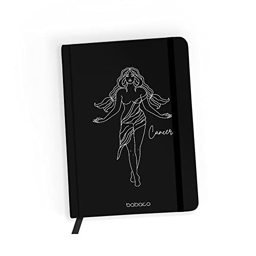 ERT GROUP Original und offiziell lizenziert von Babaco Notizbuch, Muster Zodiac Woman 004 black, mit liniertes Papier, A5 ERT GROUP Original und offiziell lizenziert von Babaco Notizbuch, Muster Zodiac Woman 004 black, mit liniertes Papier, A5 von Babaco