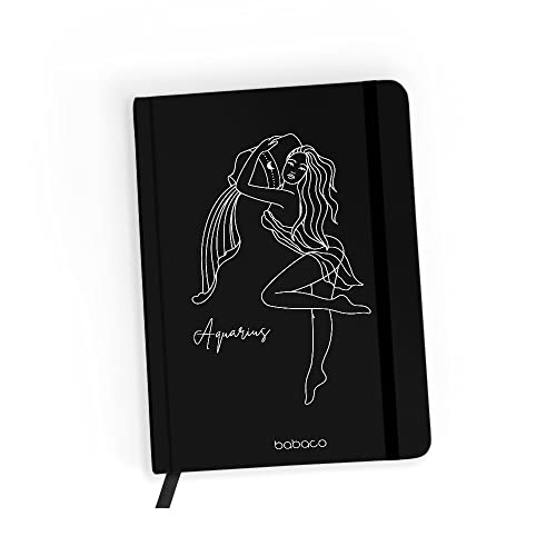 ERT GROUP Original und offiziell lizenziert von Babaco Notizbuch, Muster Zodiac Woman 011 black, mit liniertes Papier, A5 ERT GROUP Original und offiziell lizenziert von Babaco Notizbuch, Muster Zodiac Woman 011 black, mit liniertes Papier, A5 von Babaco