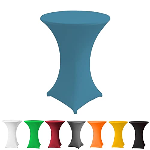 Babat Stehtischhusse Stretch Premium Qualität in Farbe türkis und Durchmesser 60-65 für Bistrotisch/Stehtisch Babat Stehtischhusse Stretch Premium Qualität in Farbe türkis und Durchmesser 60-65 für Bistrotisch/Stehtisch von Babat