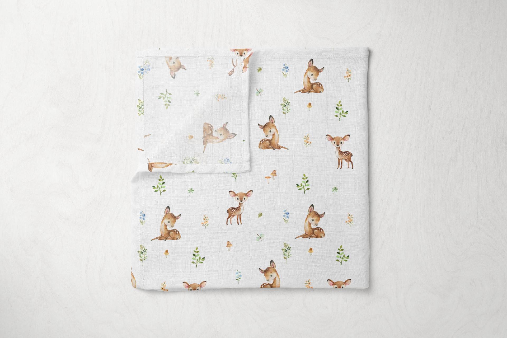Woodland Rehkitz Baby Reh Luxus Super Soft 60x60cm Bambus Unisex Junge Mädchen Musselin Quadrat Spucktuch Duschgeschenk Woodland Rehkitz Baby Reh Luxus Super Soft 60x60cm Bambus Unisex Junge Mädchen Musselin Quadrat Spucktuch Duschgeschenk von BabyBellsUK