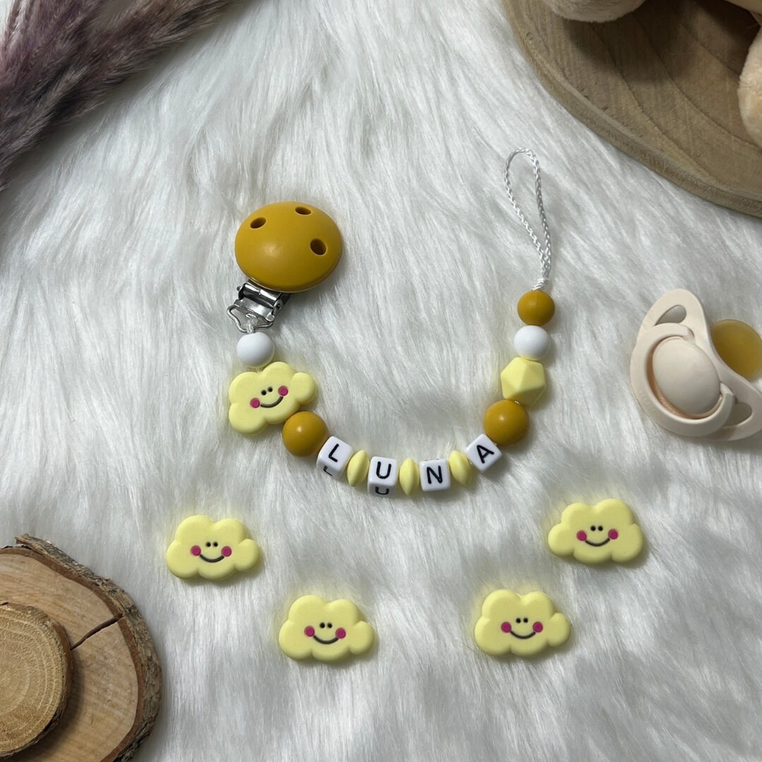 Schnullerkette Mit Namen | Schnullerkette, Design Mond Personalisiert Unikat Handgefertigt Geschenk Schnullerkette Mit Namen | Schnullerkette, Design Mond Personalisiert Unikat Handgefertigt Geschenk von BabyKettchen
