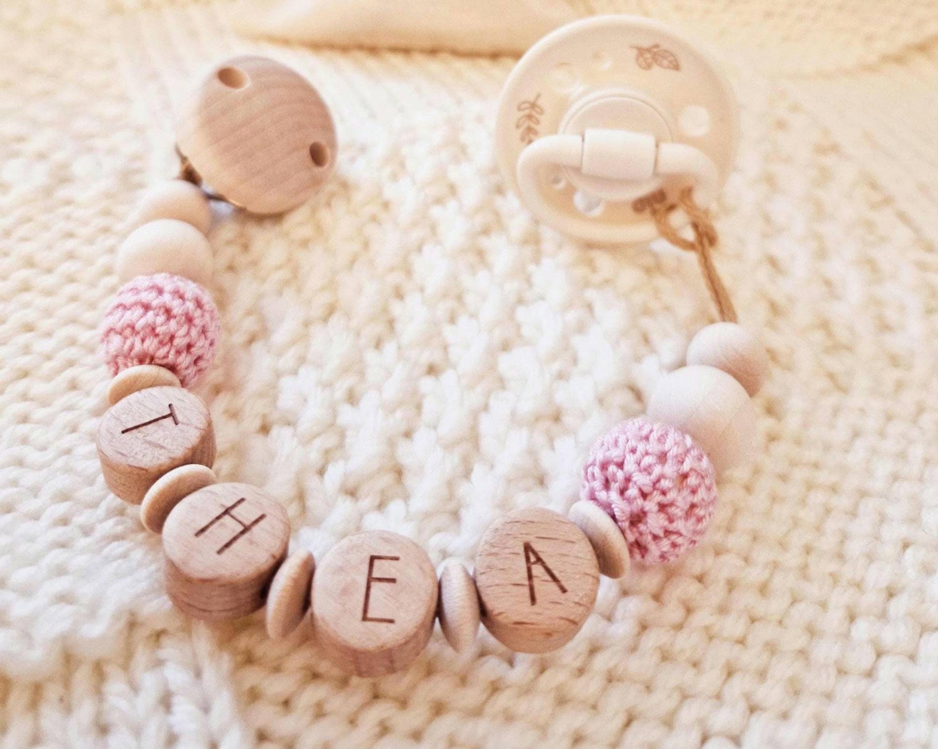 Schnullerkette Mit Namen, Personalisiert, Beige, Rosa, Natur, Babygeschenk, Geschenk Zur Geburt, Taufe, Babyshower, Neugeborene, Baby Schnullerkette Mit Namen, Personalisiert, Beige, Rosa, Natur, Babygeschenk, Geschenk Zur Geburt, Taufe, Babyshower, Neugeborene, Baby von BabyKimba