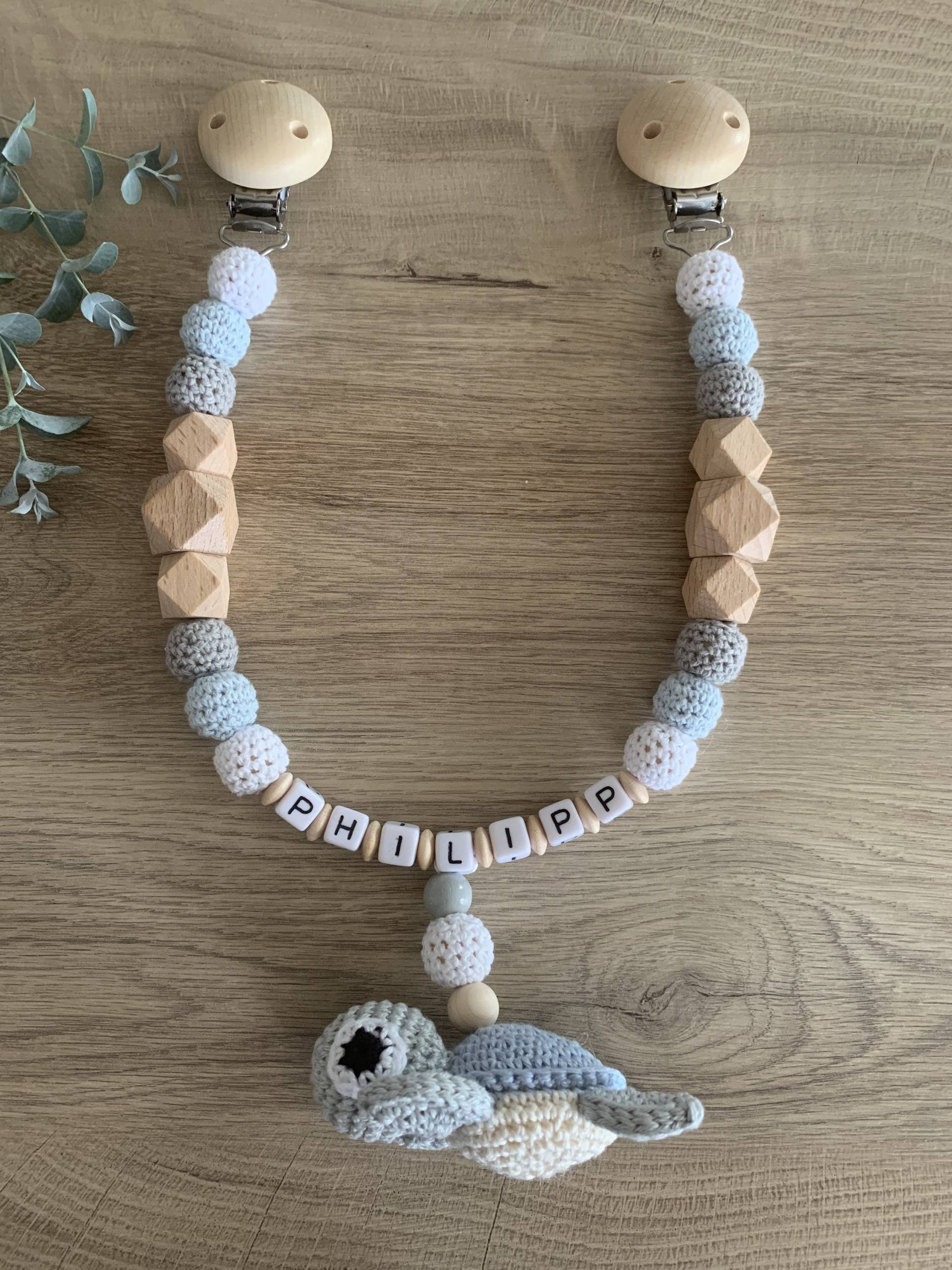 Kinderwagenkette >Schildkröte< Mit Namen Für Junge Und Mädchen Kinderwagenkette >Schildkröte< Mit Namen Für Junge Und Mädchen von BabylinoShop