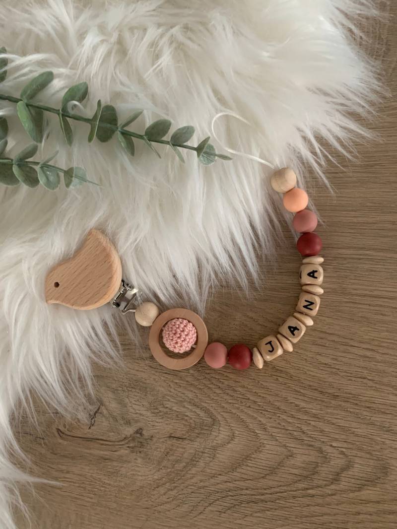 Schnullerkette Für Mädchen Und Junge von BabylinoShop