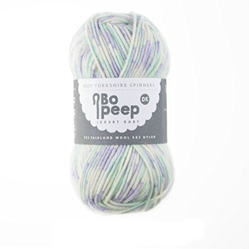 Babywolle mit Falklandwolle zum Stricken weich, Fb. 868, WYS BO Peep Luxury Baby Wolle Pastellfarben gesprenkelt, Babywolle Pastell von Babywolle zum Stricken