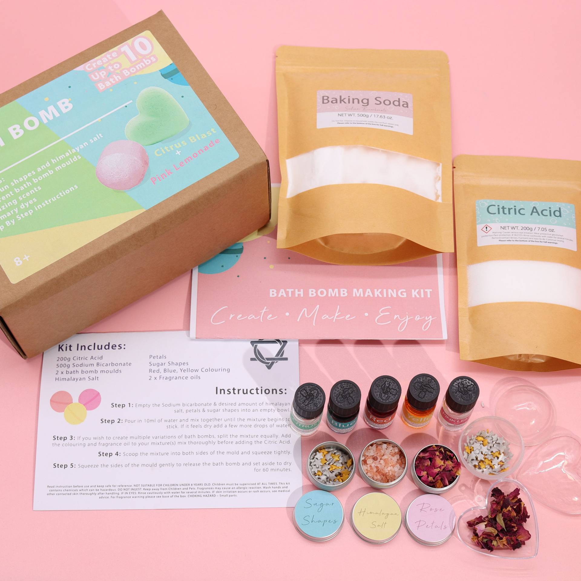 Badebomben, Diy-Set, Spa-Erlebnis, Entspannung, Personalisierte Geschenkidee, Kinderfreundlich, Natürlich, Geburtstag, Ostern, Weihnachten Badebomben, Diy-Set, Spa-Erlebnis, Entspannung, Personalisierte Geschenkidee, Kinderfreundlich, Natürlich, Geburtstag, Ostern, Weihnachten von BadebombenBoutique