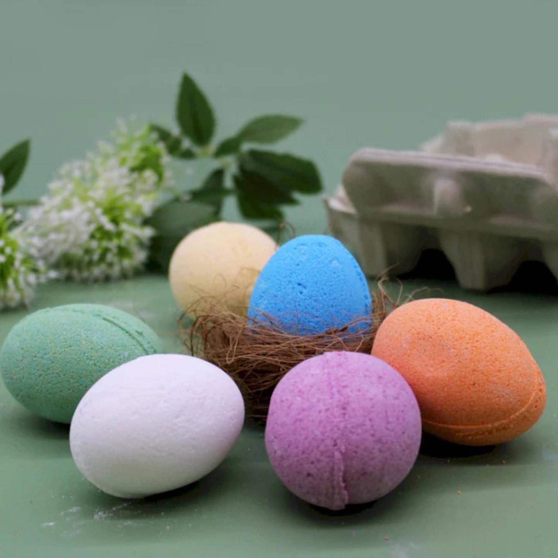Badeeier, 6 Stück, Badebombe, Kinderbäder, Ostern, Mitbringsel, Kinderbad, Badeerlebnis, Geschenkidee, Kinderüberraschung, Kindergeburtstag Badeeier, 6 Stück, Badebombe, Kinderbäder, Ostern, Mitbringsel, Kinderbad, Badeerlebnis, Geschenkidee, Kinderüberraschung, Kindergeburtstag von BadebombenBoutique