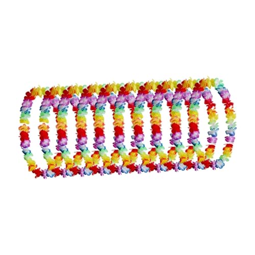 Badiman 10 Stück - Halsketten aus tropischen Blumen für Hochzeiten am Strand und Bühnenauftritte, A Badiman 10 Stück - Halsketten aus tropischen Blumen für Hochzeiten am Strand und Bühnenauftritte, A von Badiman
