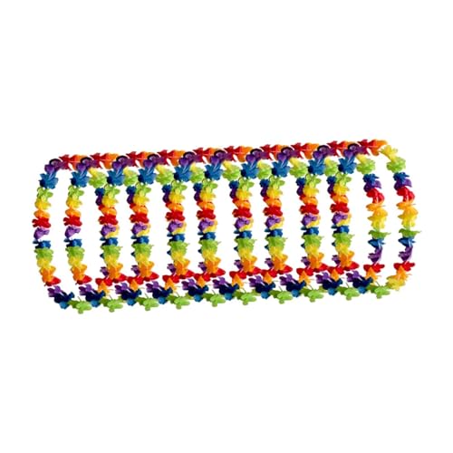 Badiman 10 Stück - Halsketten aus tropischen Blumen für Hochzeiten am Strand und Bühnenauftritte, B Badiman 10 Stück - Halsketten aus tropischen Blumen für Hochzeiten am Strand und Bühnenauftritte, B von Badiman