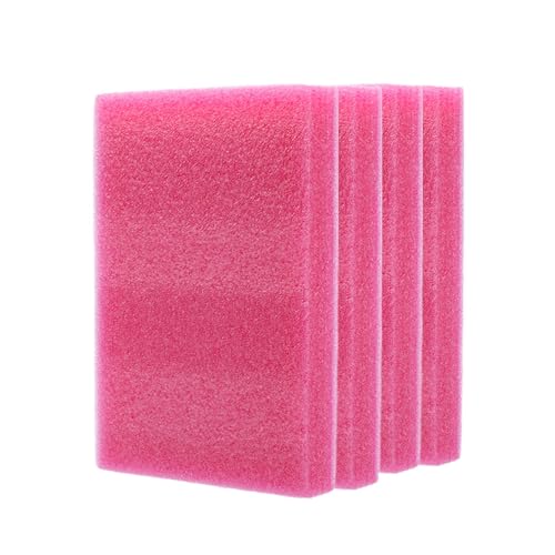 Badiman 4 Stück Filzmatten Filzpolster Schaumstoff Filzblöcke Filzbasen Aus Robustem Schwamm Optimale Dicke Schützt Und Möbel für Puppenherstellung Ba, Rose Rot Badiman 4 Stück Filzmatten Filzpolster Schaumstoff Filzblöcke Filzbasen Aus Robustem Schwamm Optimale Dicke Schützt Und Möbel für Puppenherstellung Ba, Rose Rot von Badiman