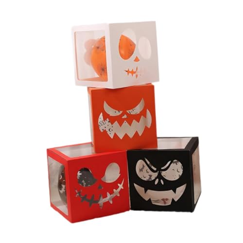 Badiman 4x Luftballons Boxen Halloween Dekorationen Transparent Party Supplies Outdoor Badiman 4x Luftballons Boxen Halloween Dekorationen Transparent Party Supplies Outdoor von Badiman