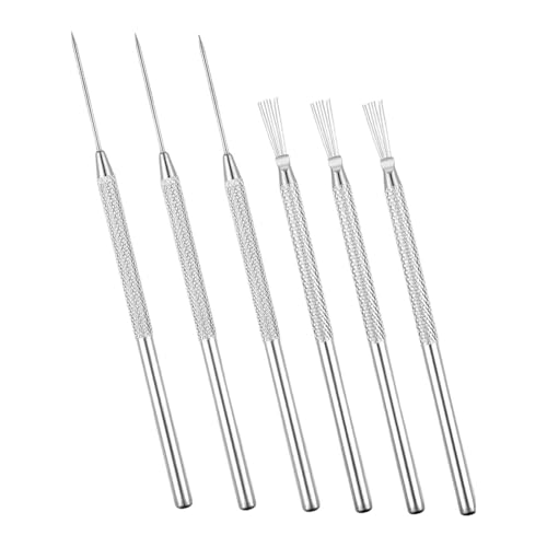 Badiman 6X Modellierwerkzeuge für Tonarbeiten, Set mit Schutzhülle, Zubehör für Bildhauer Badiman 6X Modellierwerkzeuge für Tonarbeiten, Set mit Schutzhülle, Zubehör für Bildhauer von Badiman