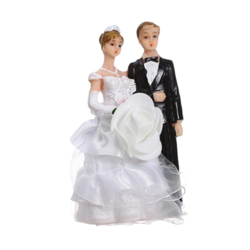 Badiman Kuchendekoration Hochzeitstorte, Statue von Braut und Bräutigam, originelles Accessoire, Style B Badiman Kuchendekoration Hochzeitstorte, Statue von Braut und Bräutigam, originelles Accessoire, Style B von Badiman