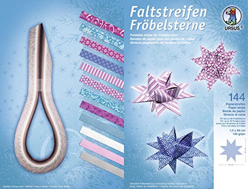 Ludwig Bähr Faltstreifen Fröbelsterne 120g/qm 1,5x60cm 144 Streifen 12 Papiersorten Ludwig Bähr Faltstreifen Fröbelsterne 120g/qm 1,5x60cm 144 Streifen 12 Papiersorten von Bähr