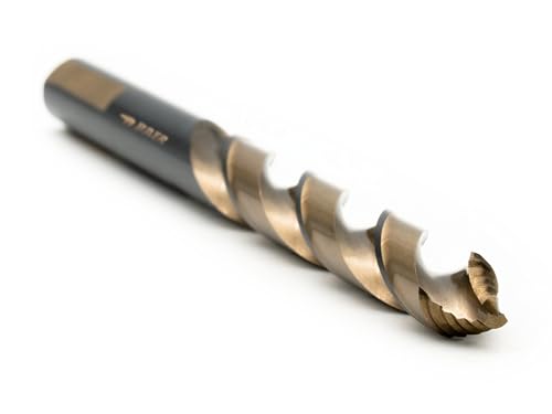 BAER Spiralbohrer HSSE/Co5 TurboCentrix - Bohrer HSSECo5-Stahl- und Cobaltlegierung - präzises, sicheres & kraftsparendes Bohren in härtesten Materialien wie Edelstahl und CrNi-Legierungen (10,0 mm) von Baer