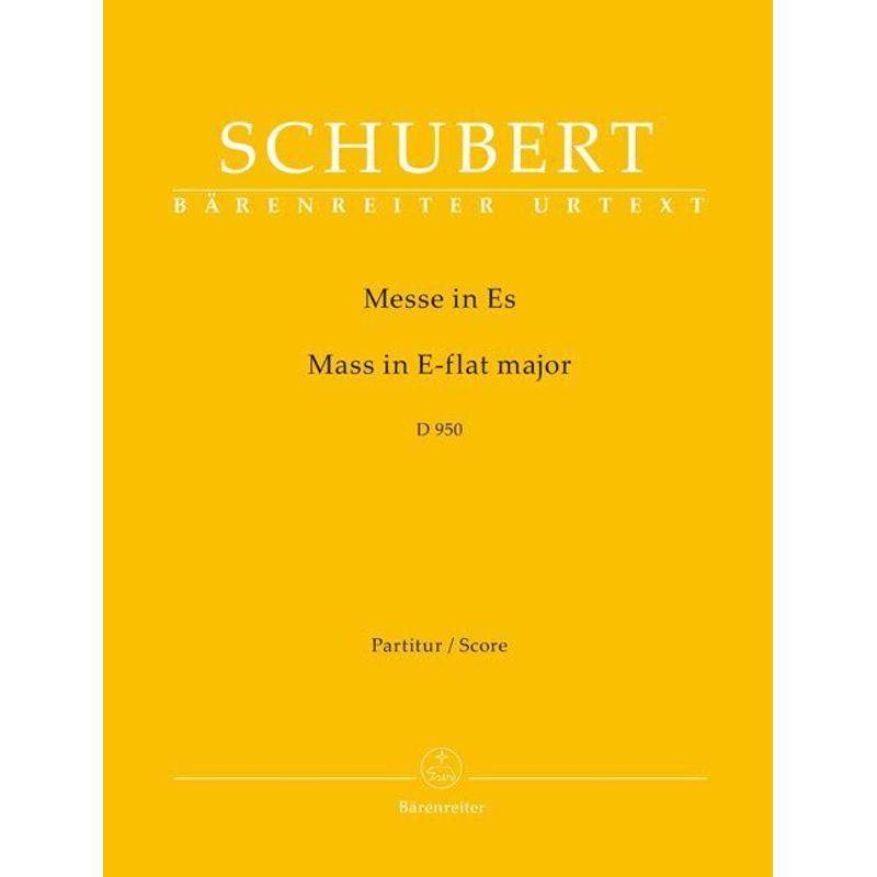 Messe In Es D 950 - Franz Schubert, Kartoniert (TB) von Bärenreiter