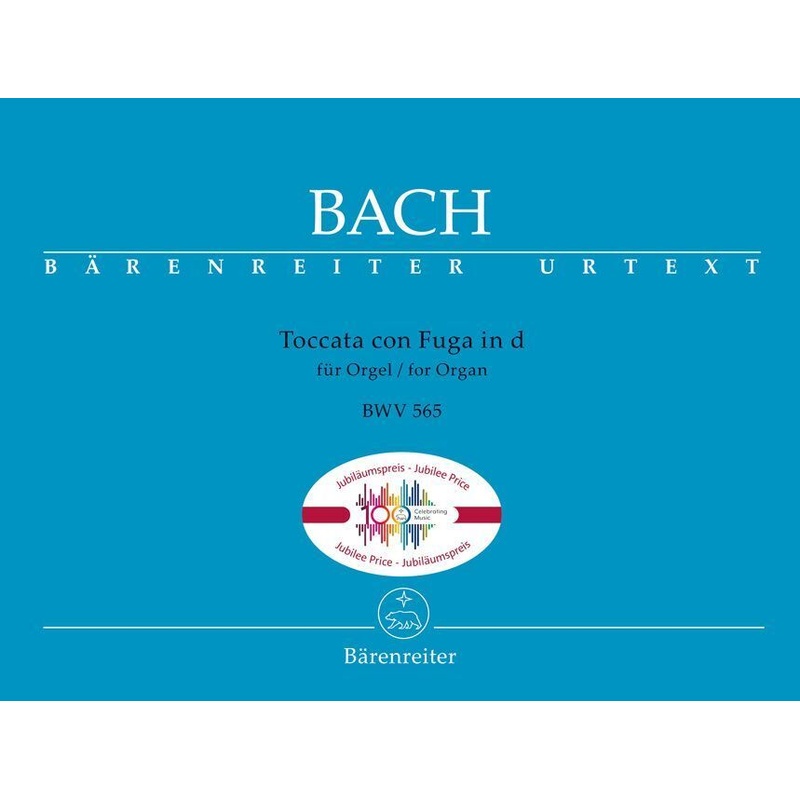 Toccata Con Fuga Für Orgel In D Bwv 565 - Johann Sebastian Bach, Geheftet von Bärenreiter