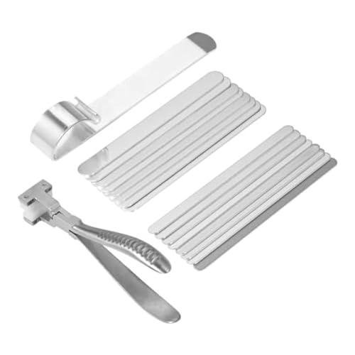 Baeroprki 1 Set Biegewerkzeuge Armband-Metallbiegeset Inklusive 16 Aluminium-Armbandrohlingen von Baeroprki