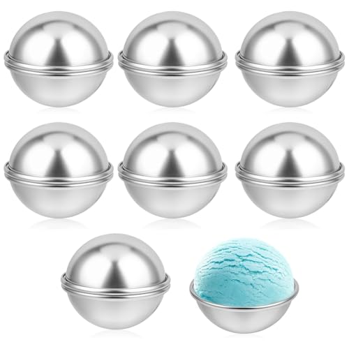 Baeroprki 16-Teilige Badebombenformen, 6,5 cm, DIY-Badebomben-Bastelform Aus Metall, Badebomben-Herstellungsset, Badebombenpresse, Seifenherstellungsset Baeroprki 16-Teilige Badebombenformen, 6,5 cm, DIY-Badebomben-Bastelform Aus Metall, Badebomben-Herstellungsset, Badebombenpresse, Seifenherstellungsset von Baeroprki