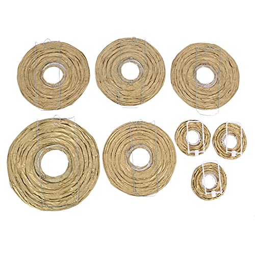 Baeroprki Dekorative Papier Laternen 20 Stück Gold Weiß Schwarz Runde Japanische/Chinesische Laterne Laterne Papier für Hochzeit Außen Dekor Baeroprki Dekorative Papier Laternen 20 Stück Gold Weiß Schwarz Runde Japanische/Chinesische Laterne Laterne Papier für Hochzeit Außen Dekor von Baeroprki