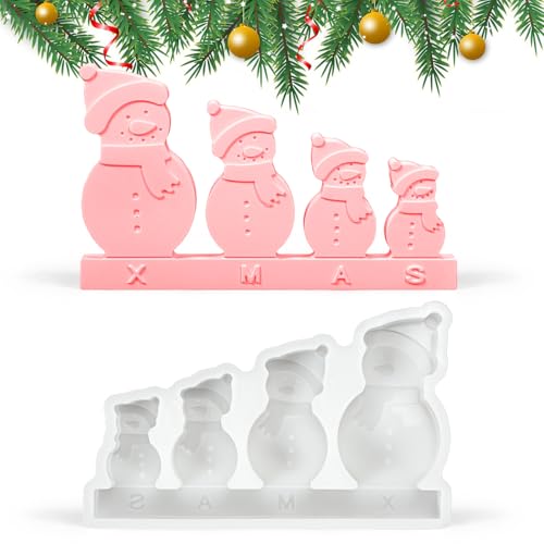 Silikonformen Gießformen Weihnachten, 4 Pcs Schneemann Silikonform Weihnachten,DIY Gießform Weihnachten Gießformen Weihnachten,Gießformen Silikon Weihnachten zur Weihnachtsdekoration (style-6) Silikonformen Gießformen Weihnachten, 4 Pcs Schneemann Silikonform Weihnachten,DIY Gießform Weihnachten Gießformen Weihnachten,Gießformen Silikon Weihnachten zur Weihnachtsdekoration (style-6) von Bafiwu