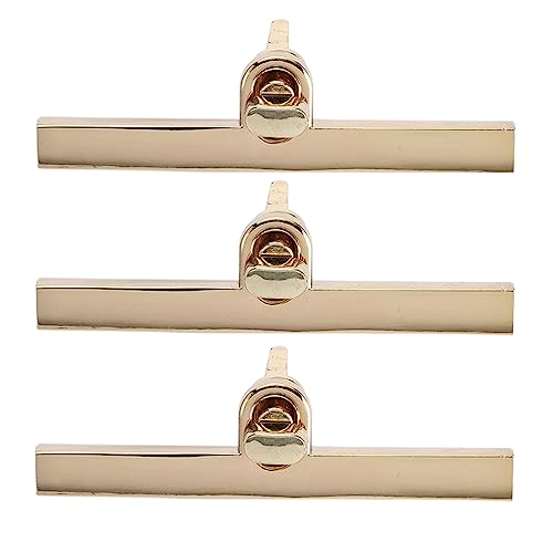 Bafnsiji 3 STÜCKE Twist Turn Lock, Metall Twist Turn Lock, Twist Verschluss Geldbörse Schloss, Geldbörse Wallet Turn Lock, Handtasche Hardware Zubehör Bafnsiji 3 STÜCKE Twist Turn Lock, Metall Twist Turn Lock, Twist Verschluss Geldbörse Schloss, Geldbörse Wallet Turn Lock, Handtasche Hardware Zubehör von Bafnsiji