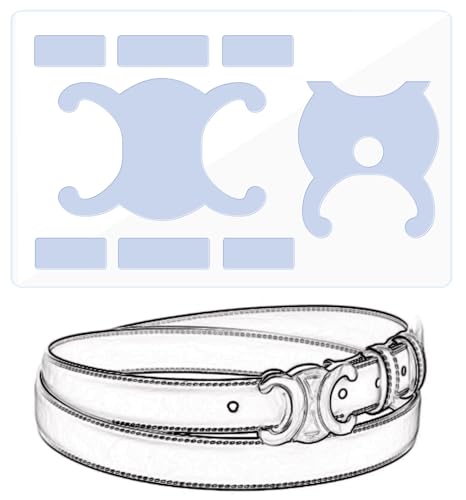 BagArmor Hardware-Schutzfolie, kompatibel mit Celine Triomph-Gürtel, 25 mm, Geldbörsen-Hardware-Aufkleber, transparent, kratzfest, klar BagArmor Hardware-Schutzfolie, kompatibel mit Celine Triomph-Gürtel, 25 mm, Geldbörsen-Hardware-Aufkleber, transparent, kratzfest, klar von BagArmor
