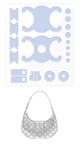 BagArmor Hardware Schutzfolie Kompatibel mit Celine Ava Bag Geldbörse Hardware Aufkleber Transparent Anti-Kratzer Klar BagArmor Hardware Schutzfolie Kompatibel mit Celine Ava Bag Geldbörse Hardware Aufkleber Transparent Anti-Kratzer Klar von BagArmor