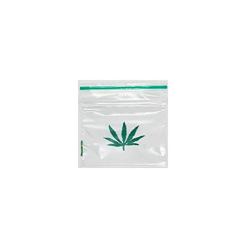 5,1 x 5,1 cm Designs Druckverschlussbeutel wiederverschließbare Plastiktüten Beutel (1 Blatt, 200 Stück) von Baggies