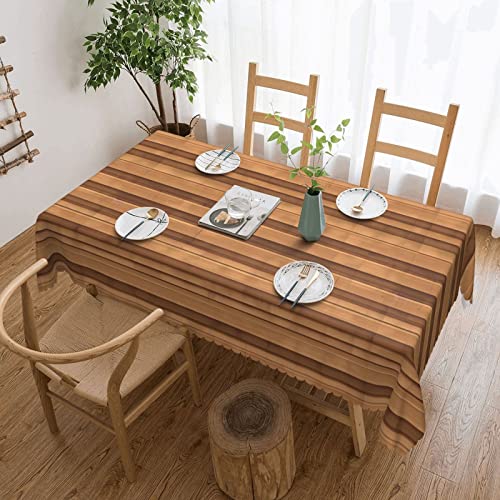 Baicrane Originelle Tischdecke mit Holzstruktur, 137 x 183 cm, quadratisch, elegant und perfekt für Esstische, Partys und besondere Anlässe. Baicrane Originelle Tischdecke mit Holzstruktur, 137 x 183 cm, quadratisch, elegant und perfekt für Esstische, Partys und besondere Anlässe. von Baicrane