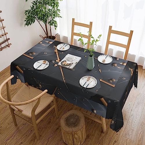 Baicrane Tischdecke mit verzauberten Pflanzenblättern, 137 x 183 cm, quadratisch, elegant und perfekt für Esstische, Partys und besondere Anlässe. Baicrane Tischdecke mit verzauberten Pflanzenblättern, 137 x 183 cm, quadratisch, elegant und perfekt für Esstische, Partys und besondere Anlässe. von Baicrane