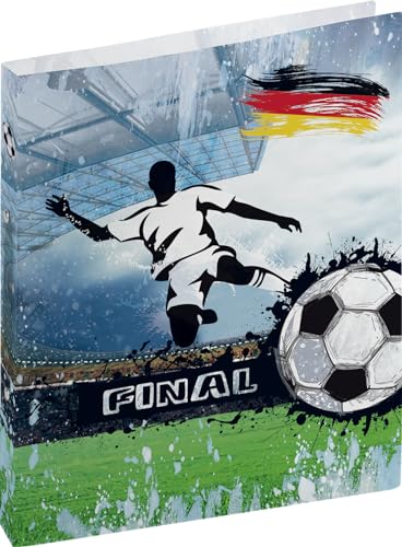 BRUNNEN Ringbuch A4 2Rg 16mm Fußball von Baier & Schneider