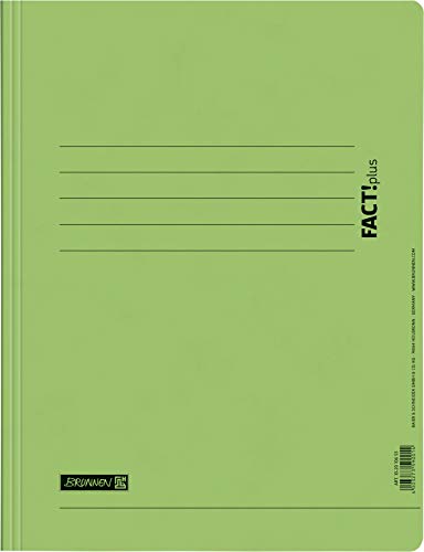 Baier & Schneider Brunnen 102010653, Schnellhefter für A4, Hochwertiger Pressspankarton 375 g/m², 0, 4 mm dick, Fact!Plus, 25 Stück hellgrün Baier & Schneider Brunnen 102010653, Schnellhefter für A4, Hochwertiger Pressspankarton 375 g/m², 0, 4 mm dick, Fact!Plus, 25 Stück hellgrün von Baier & Schneider