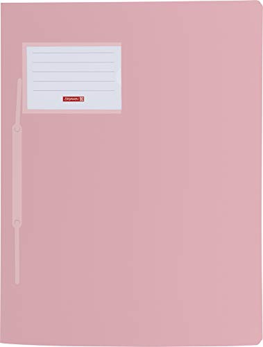 Baier & Schneider Brunnen 102015021, Schnellhefter für A4, transluzente PP-Folie, Fact!Pp, 10 Stück rosa pastell Baier & Schneider Brunnen 102015021, Schnellhefter für A4, transluzente PP-Folie, Fact!Pp, 10 Stück rosa pastell von Baier & Schneider