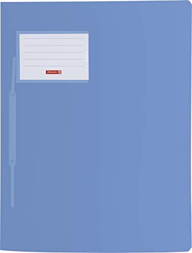 Baier & Schneider Brunnen 102015031, Schnellhefter für A4, transluzente PP-Folie, Fact!Pp, 10 Stück blau pastell Baier & Schneider Brunnen 102015031, Schnellhefter für A4, transluzente PP-Folie, Fact!Pp, 10 Stück blau pastell von Baier & Schneider