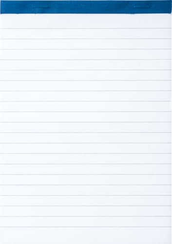 Baier & Schneider Brunnen 1055431 Notizblock (A5, liniert, 50 Blatt, geheftet und perforiert, 60g/m²) von Baier & Schneider