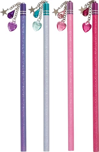 Baier & Schneider Fountain 1027366 Pencil Fun Collection, 18 cm, mit Anhänger, 4 , 1 Stück von Baier & Schneider