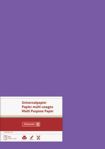 Baier & Schneider Multifunktions-Papier Universalpapier, matt, A4, 160 g/qm, lavendel, 25 Blatt Baier & Schneider Multifunktions-Papier Universalpapier, matt, A4, 160 g/qm, lavendel, 25 Blatt von Baier & Schneider