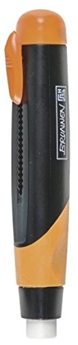Baier & Schneider - Radierer (Stifttyp, 24 x 18 x 110 mm) orange von Baier & Schneider