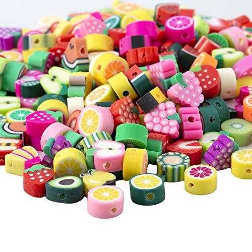 200 Stück Obst Polymer Clay Perlen gemischte Obstperlen Abstandshalter Perlen für Armband Halskette Schmuckherstellung 200 Stück Obst Polymer Clay Perlen gemischte Obstperlen Abstandshalter Perlen für Armband Halskette Schmuckherstellung von Baiinjiene