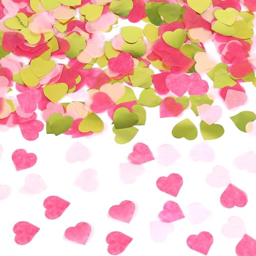 Bailinks 50g Konfetti Bunt - Glitzer Konfetti für Hochzeit Geburtstag Party, 5000 Stück Streudeko, Konfetti Papier Mix, Hochzeitskonfetti, Tischdeko für Taufe und Feierlichkeiten (rosarotes Roségold) Bailinks 50g Konfetti Bunt - Glitzer Konfetti für Hochzeit Geburtstag Party, 5000 Stück Streudeko, Konfetti Papier Mix, Hochzeitskonfetti, Tischdeko für Taufe und Feierlichkeiten (rosarotes Roségold) von Bailinks