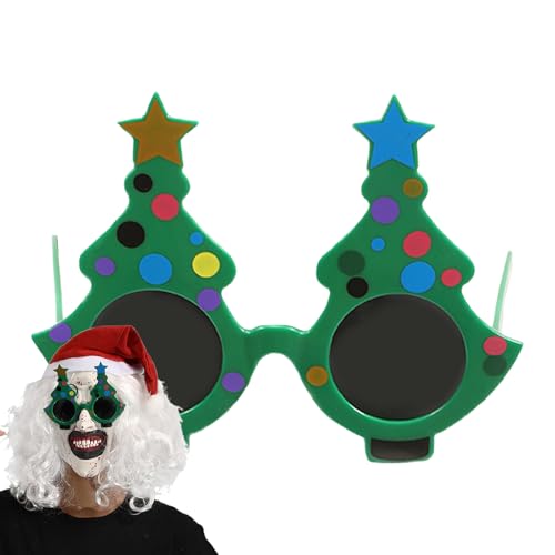 Bajbumgn Sonnenbrille in Weihnachtsbaumform,Weihnachtsbaum-Sonnenbrille | Feier-Brillen | Kostümzubehör, Anziehzubehör, neuartige Brillen für Weihnachtsfeiern, Cosplay Bajbumgn Sonnenbrille in Weihnachtsbaumform,Weihnachtsbaum-Sonnenbrille | Feier-Brillen | Kostümzubehör, Anziehzubehör, neuartige Brillen für Weihnachtsfeiern, Cosplay von Bajbumgn