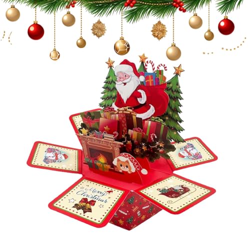 Bajbumgn Weihnachten Karten,Tischweihnachtskarten Mit Santa Motiv | Sechseckige Grußkarte mit Umschlägen und Haftnotizen für Zuhause Hochzeit Ausstellung Kinder Erwachsene Party Esstisch Weihnachten Bajbumgn Weihnachten Karten,Tischweihnachtskarten Mit Santa Motiv | Sechseckige Grußkarte mit Umschlägen und Haftnotizen für Zuhause Hochzeit Ausstellung Kinder Erwachsene Party Esstisch Weihnachten von Bajbumgn