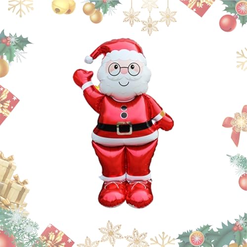 Bajbumgn Weihnachtsballons Deko, Santa Folienballons, Dekoration Für Feste Feiern Familienfeier Einzelhandel Display Foto Requisiten Schule Zuhause Bajbumgn Weihnachtsballons Deko, Santa Folienballons, Dekoration Für Feste Feiern Familienfeier Einzelhandel Display Foto Requisiten Schule Zuhause von Bajbumgn