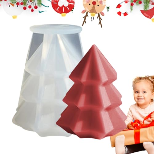 Bajbumgn Weihnachtsbaum Silikonform - Baumförmige Handwerkswerkzeuge Aus Silikon Für Festliche Dekoration - Einfache Entformung Festliche Handwerkswerkzeuge Für Seife Epoxidharz Gießseife Kerzen Bajbumgn Weihnachtsbaum Silikonform - Baumförmige Handwerkswerkzeuge Aus Silikon Für Festliche Dekoration - Einfache Entformung Festliche Handwerkswerkzeuge Für Seife Epoxidharz Gießseife Kerzen von Bajbumgn
