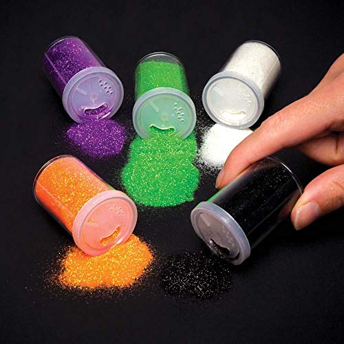 Baker Ross AR710 Glitzerstreuer 5 Stück für Kinder Halloween Kunst, Basteln und sortiert, Mittel Baker Ross AR710 Glitzerstreuer 5 Stück für Kinder Halloween Kunst, Basteln und sortiert, Mittel von Baker Ross