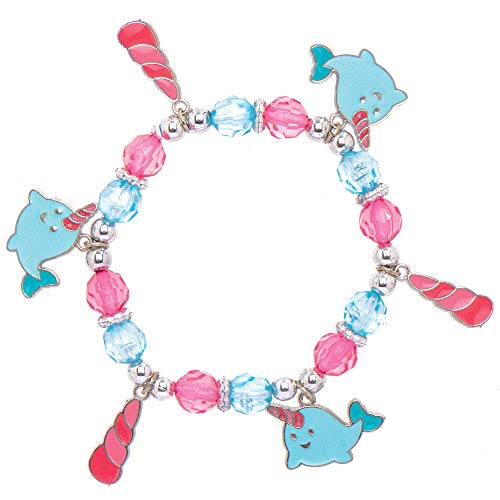 Baker Ross AT720 Bettelarmband Narwal Bastelset - 3er Pack, Perfekt für Mädchen zum Basteln als Kinderschmuck, Kindergeburtstag basteln Baker Ross AT720 Bettelarmband Narwal Bastelset - 3er Pack, Perfekt für Mädchen zum Basteln als Kinderschmuck, Kindergeburtstag basteln von Baker Ross