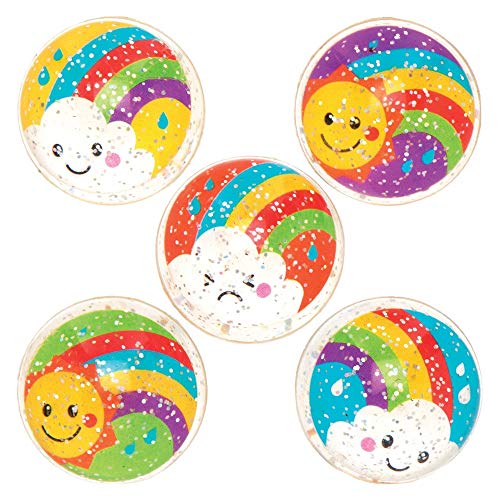 Baker Ross AT970 „Regenbogen“ Glitzer-Springbälle – 10 Stück, buntes Springspielzeug für Kinder zum Spielen im Innen- und Außenbereich, großartige Partytütenfüller oder Taschengeldgeschenke Baker Ross AT970 „Regenbogen“ Glitzer-Springbälle – 10 Stück, buntes Springspielzeug für Kinder zum Spielen im Innen- und Außenbereich, großartige Partytütenfüller oder Taschengeldgeschenke von Baker Ross