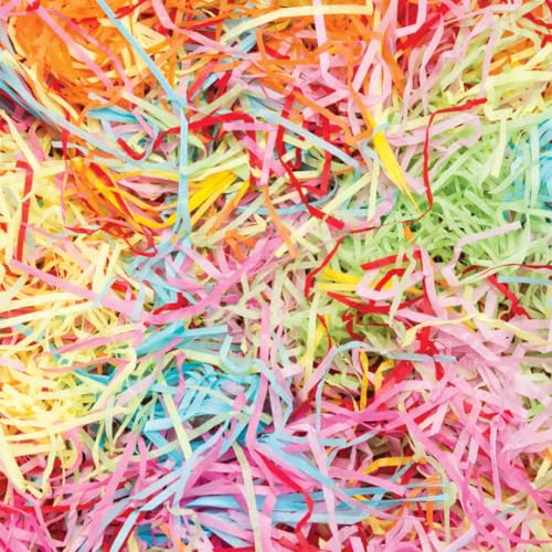 Baker Ross AW237 regenbogenfarbenes geschreddertes Seidenpapier, 50 g, gemischt Baker Ross AW237 regenbogenfarbenes geschreddertes Seidenpapier, 50 g, gemischt von Baker Ross