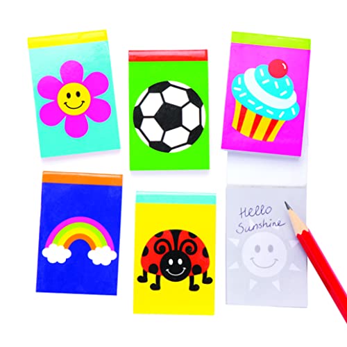 Baker Ross AW733 Notizbücher, 12 Stück, perfekt für Goodie Bags, Halloween-Partygeschenk, Pinata oder Geburtstagsgeschenk von Baker Ross